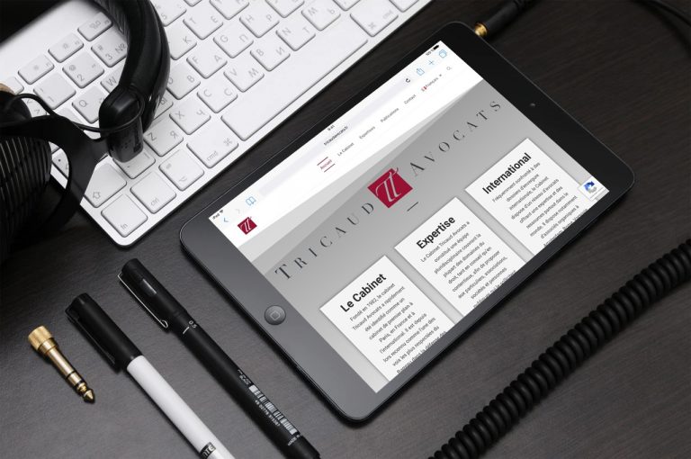 Creation Site Internet Lyon Tricaud Avocats